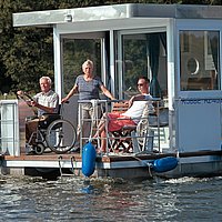 Hier dürfen alle mit: Das Febomobil eignet sich auf für Crewmitglieder auf Rädern.